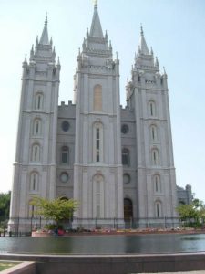 Temple Square in Salt Lake City