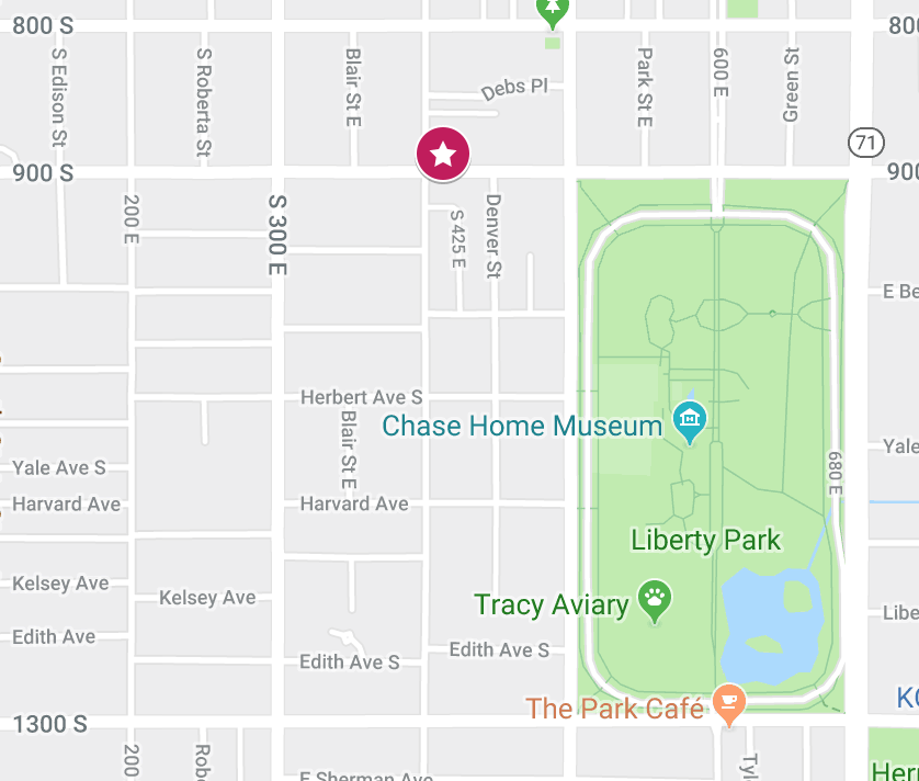 Best Brunch in Salt Lake City, Utah - Pigs & A Jelly Jar Map Location