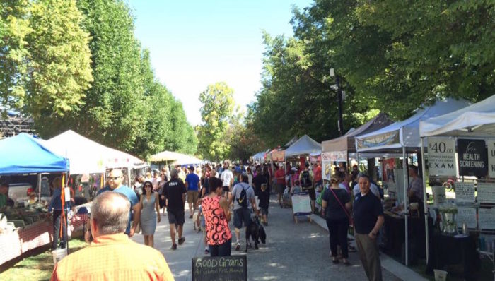 Downtown Farmers Market in Salt Lake City.