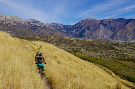 This is one of the trails in Corner Canyon, UT