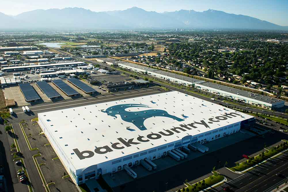 Backcountry warehouse located in West Valley City, UT.