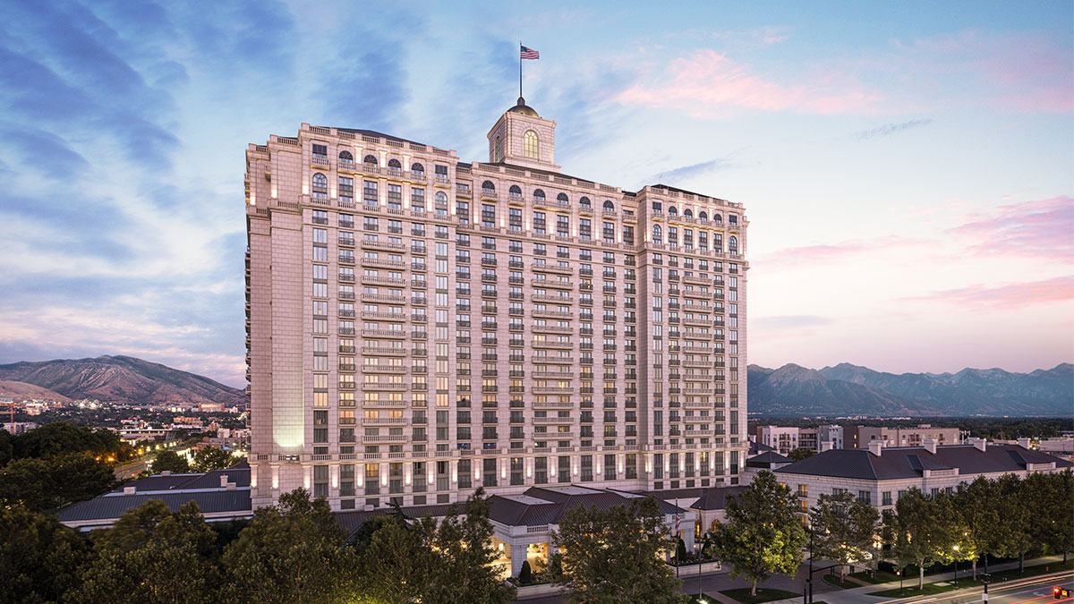 The Grand America Hotel in Salt Lake City, Utah
