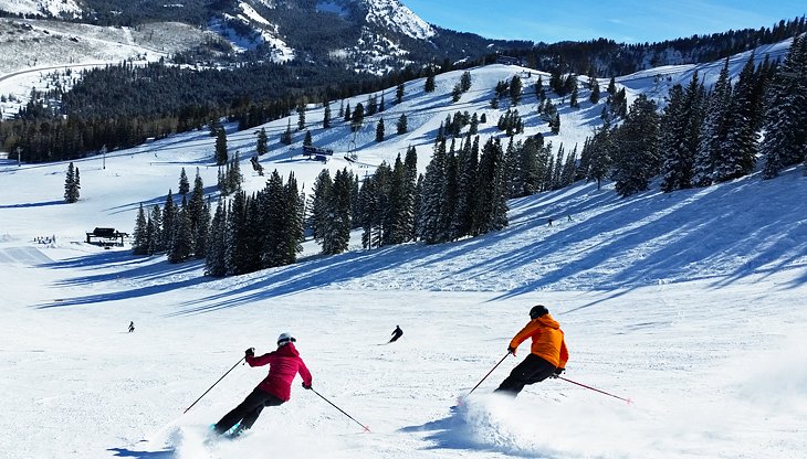 Ski resort in Utah
