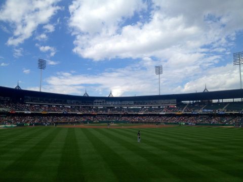 Utah Outdoor Date at a Bees Game