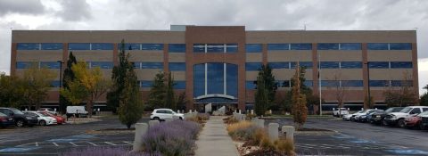 The Riverton Office Building is home to the Riverton FamilySearch Library.