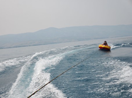 Bear Lake, Utah Water Tubing