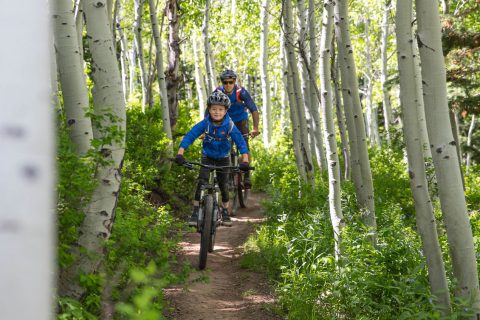 Mountain Bickers in Park City Deer Valley Trail