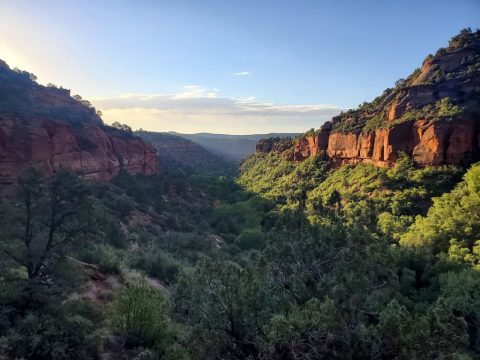Greenhalgh Trail Overlook in Kanab Utah.