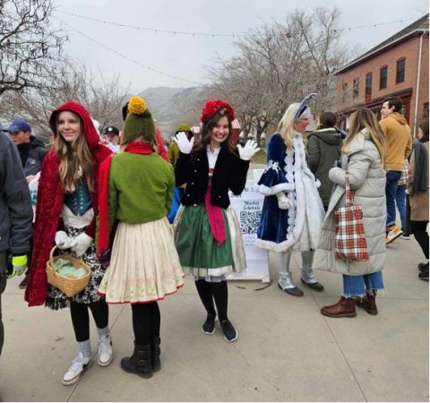 Image from German themed Christkindlmarkt in Salt Lake City, Utah