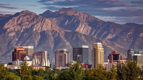 salt lake city skyline 
