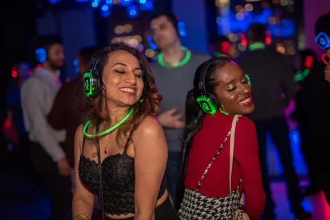 Silent Disco Night Life Downtown Bars