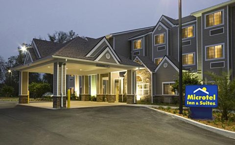 Exterior of Microtel Inn & Suites by Wyndham Salt Lake City Airport, a budget-friendly Salt Lake City hotel for value travelers